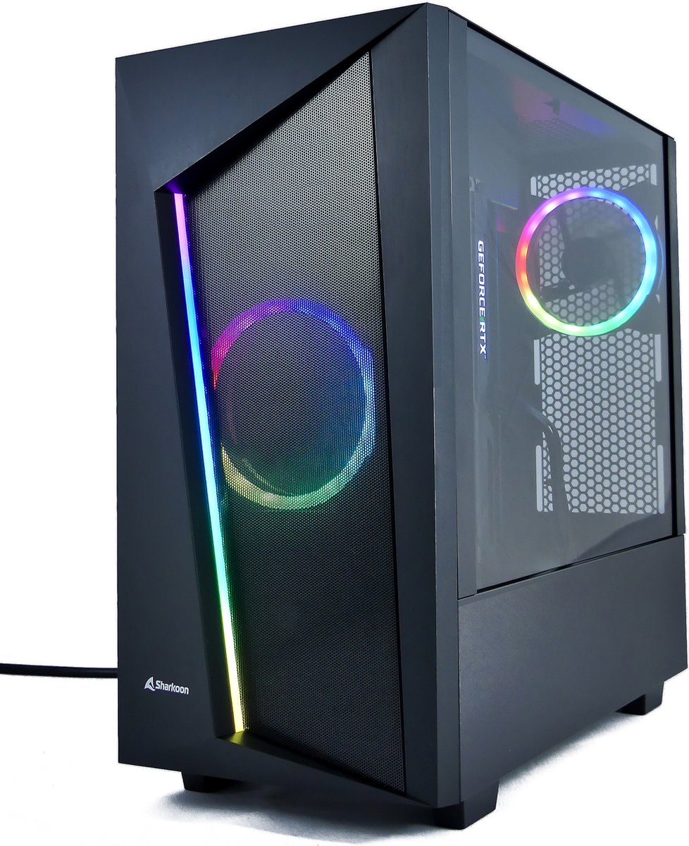 AMD Ryzen 5 5500 Game PC / Streaming Computer - RTX 3050 - 16GB RAM - 500GB M.2 SSD - WIFI - Win11 Pro (8720153605427)