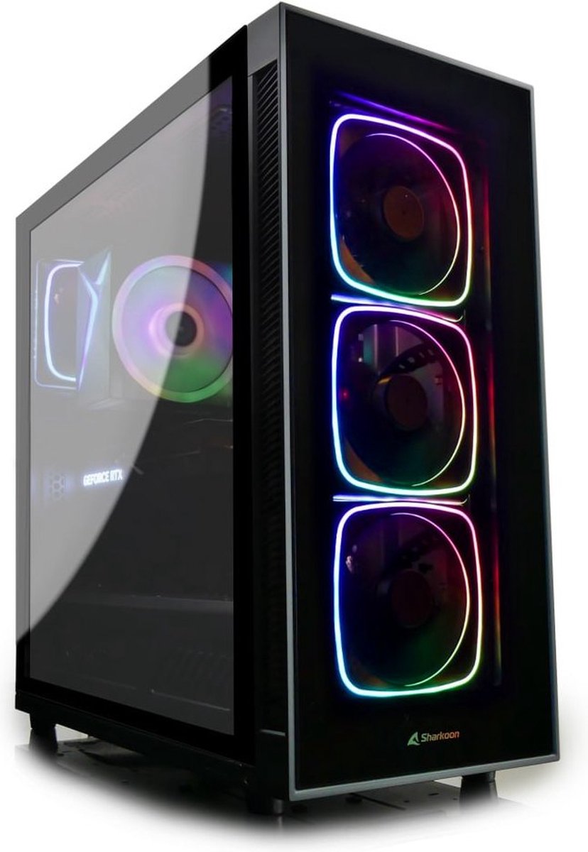 AMD Ryzen 7 7700X RGB Game PC - RTX 4070 Ti SUPER - 32GB RGB RAM - 1TB M2.0 SSD - Gigabyte B650 Gaming AX - WIFI 6.0 / Bluetooth 5.2 - Sharkoon TG6 (8720153602587)