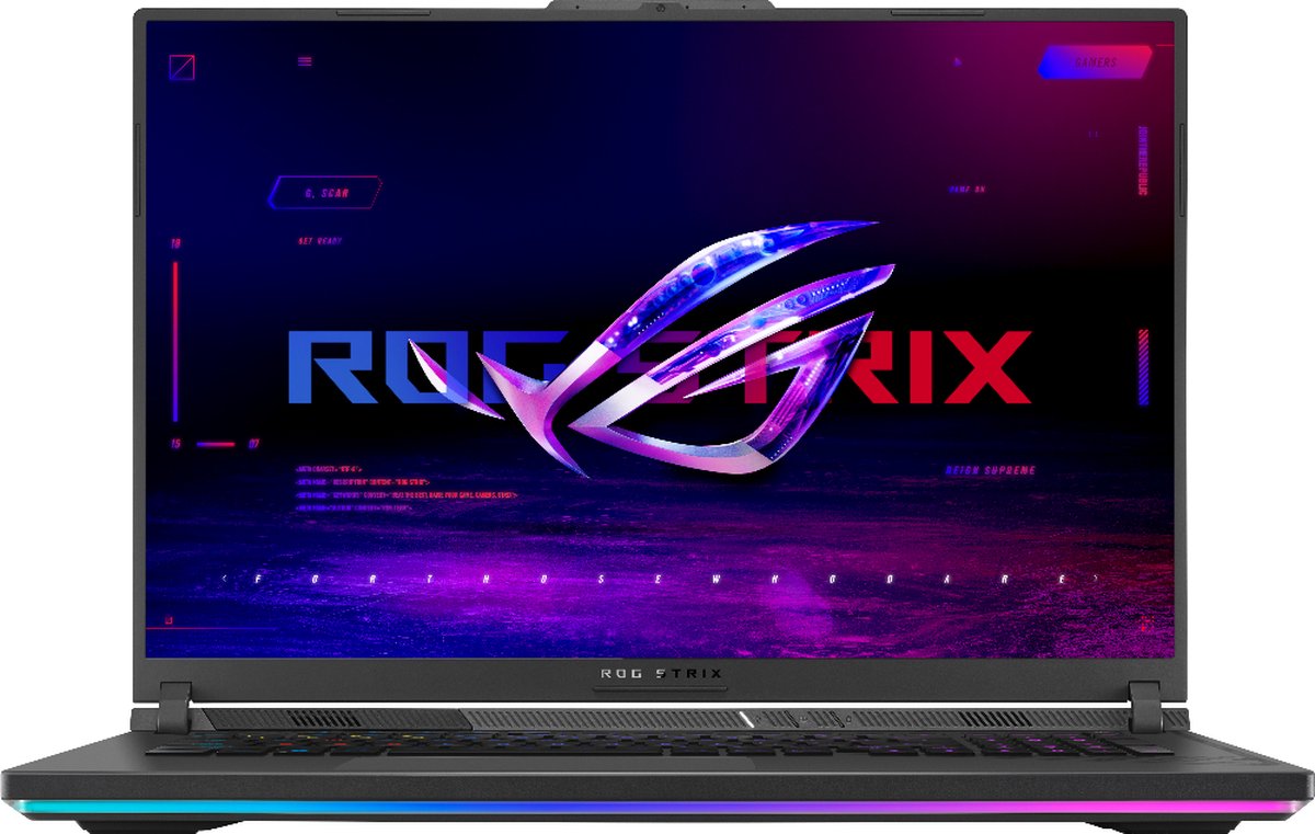 ASUS ROG Strix G18 G814JIR-N6003W - Gaming Laptop - 18 inch - 240Hz - azerty (4711387370919)