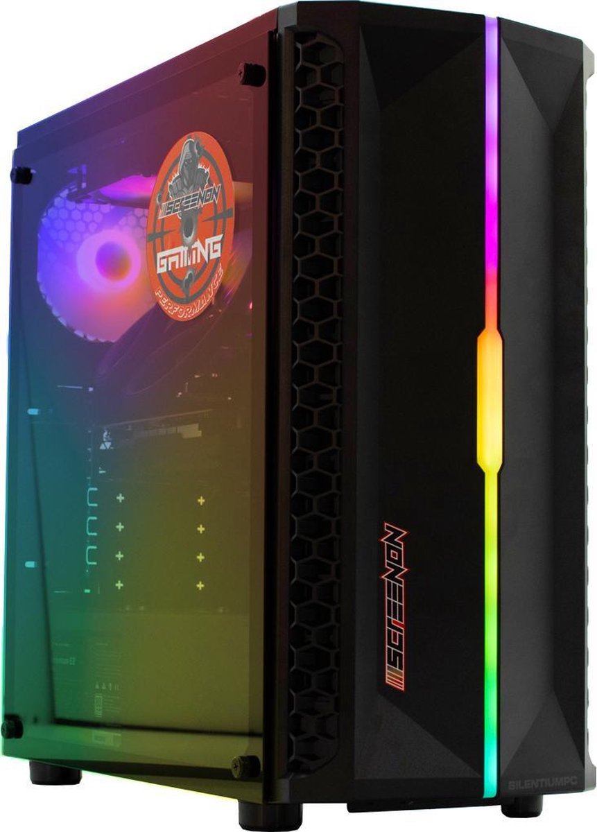 Basic Gaming PC (Ryzen 5 , 16 GB DDR4 werkgeheugen, GTX 1650, 512GB SSD) (8720211983443)