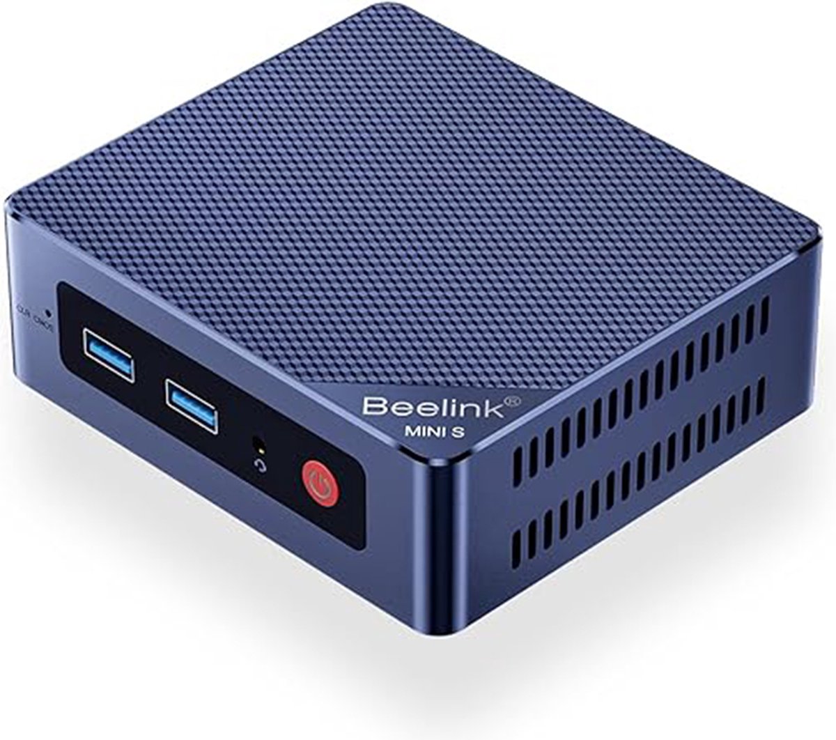Beelink Mini S12 8-256 GB SSD Windows 11 mini pc - Windows pc - Desktop - Computer - Nieuwe koeling - Zuinig - 256 GB SSD - Met Windows 11 - Vesa aansluiting - 4K resolutie - Dual band wifi 5G - Dual HDMI - Aansluiting SSD en HDD schijf (8720254437965)
