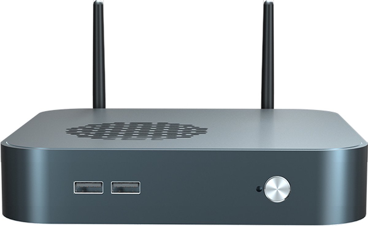 ELEMENTKEY RX4 - Mini PC - Ryzen 9 5900HX - Game Mini PC - Energiezuinig - 16GB Ram - 256B SSD + 1TB HDD - WiFi 6 - Bluetooth 5.2 - Desktop Computer (8720118361634)