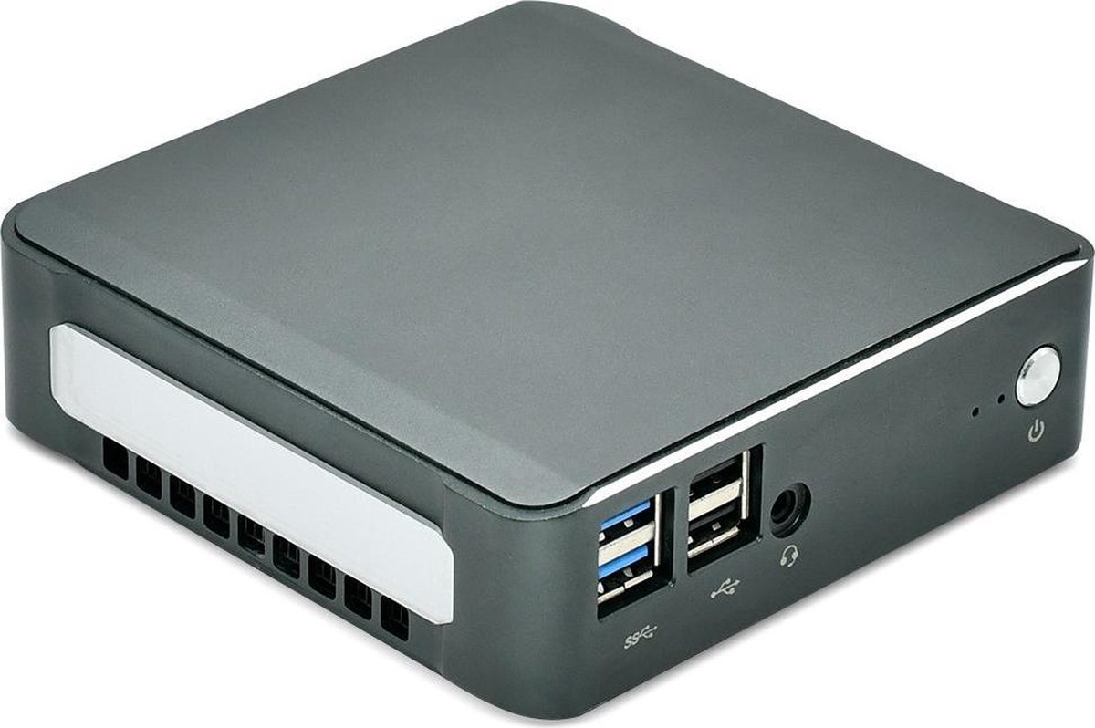Elementkey AIR1 Mini Computer - i7-8565U Desktop PC - 4.60 Ghz Turbo - 16GB RAM + 512GB NVME SSD + 1TB HDD + Windows 11 PRO PC + AC WIFI + Bluetooth - Alternatief NUC - Zwart (8720118275283)