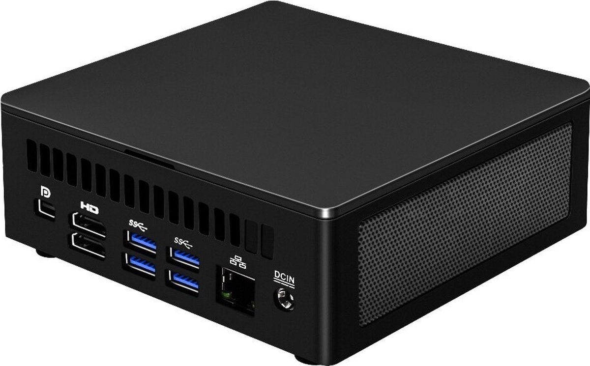 Elementkey ION3 Stealth - Intel i7-1260P Alder Lake Processor - 32GB ram - 2000GB (2TB) SSD - Iris XE Grafisch - Zwart (8720118361603)