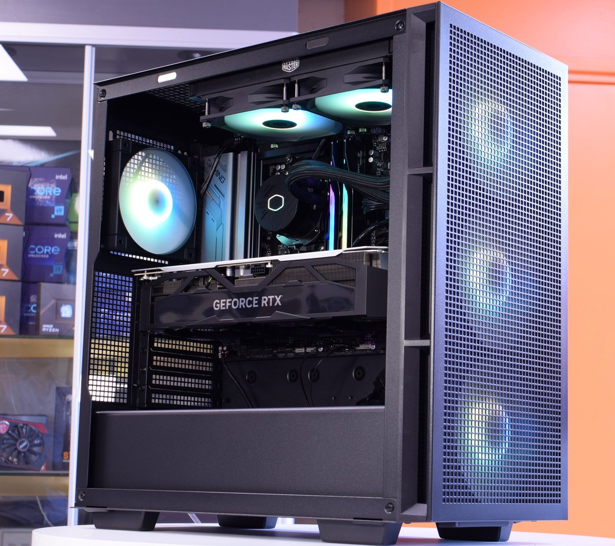 GamingLand Premium G215-W11 Gaming PC / Streaming PC - Intel Core i9 14900KF - 64GB DDR5 RGB - 2TB SSD nvme - Nvidia RTX 4070 Super 12GB - Waterkoeling - Wifi & Bluetooth - Windows 11 pro (8721082860147)