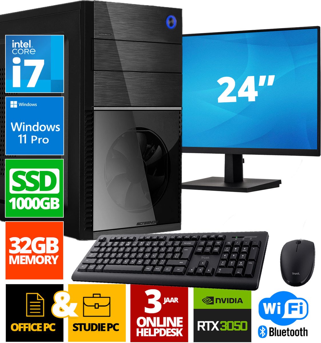 Intel Compleet PC + 24