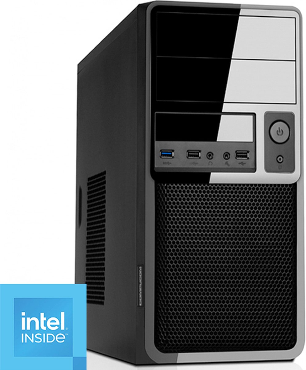 Intel Desktop PC met 16GB RAM - 480GB SSD - WiFi - Bluetooth - Windows 11 Pro (DT-373664) (8719925373664)