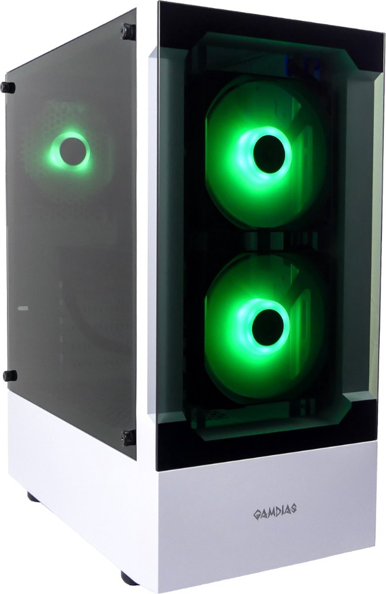 Intel i5 11400 6-Core ELITE RTX 4060 High End RGB Game PC - 500GB SSD - 16GB RAM - Win11 PRO - WIFI - Talos E3 WHITE (8720937102906)