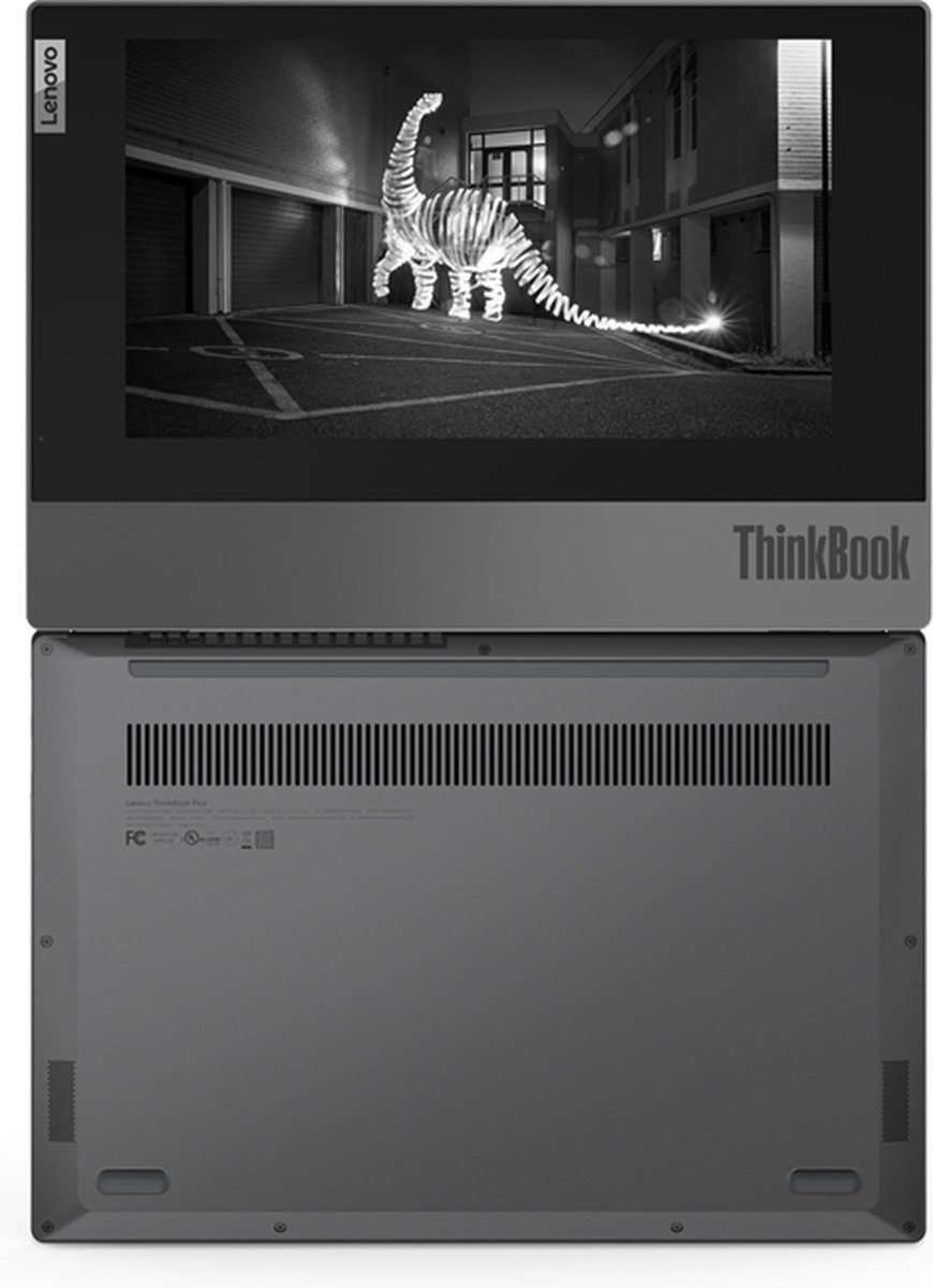 Lenovo ThinkBook Plus Hybride (2-in-1) Grijs 33,8 cm (13.3