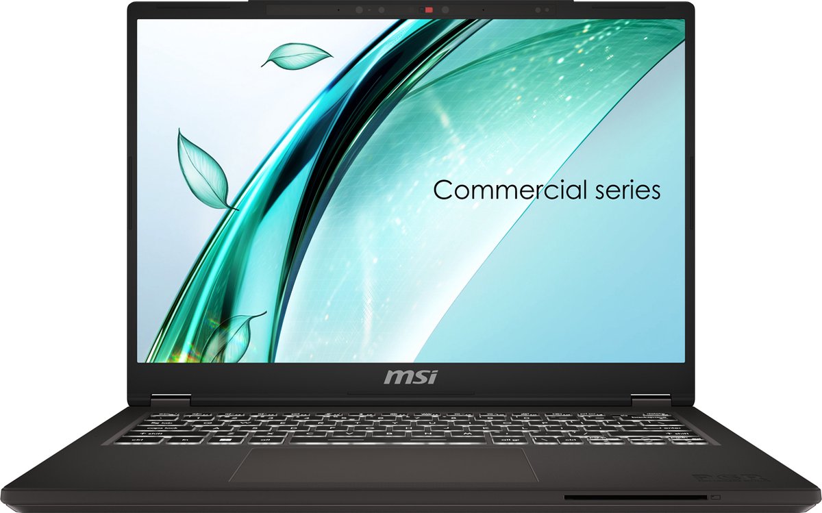 MSI Commercial 14 H A13MG VPRO-201BE - Laptop - 14 inch - azerty (4711377201056)