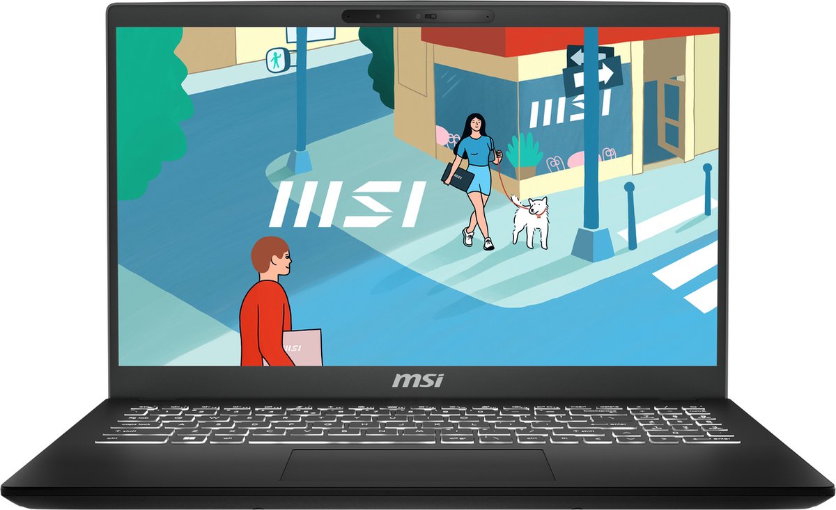 MSI Modern 15 H C13M-208BE - Laptop - 15.6 inch - azerty (4711377201148)