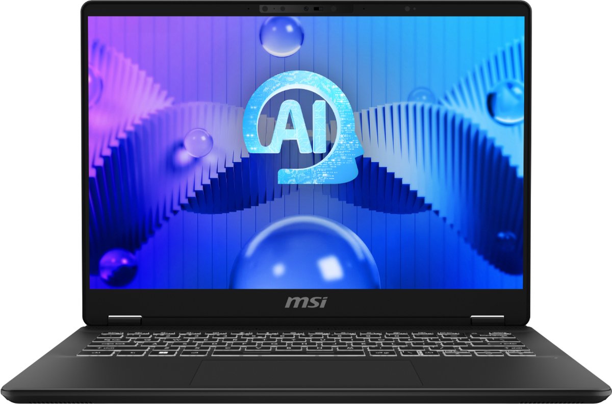 MSI Prestige 14 AI EVO C1MG-045BE - Laptop - 14 inch - azerty (4711377205344)