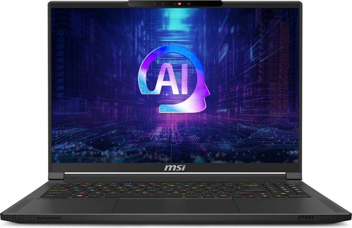 MSI Stealth A16 AI+ A3HVGG-065NL AMD Ryzen AI 9 365 Laptop 40,6 cm (16