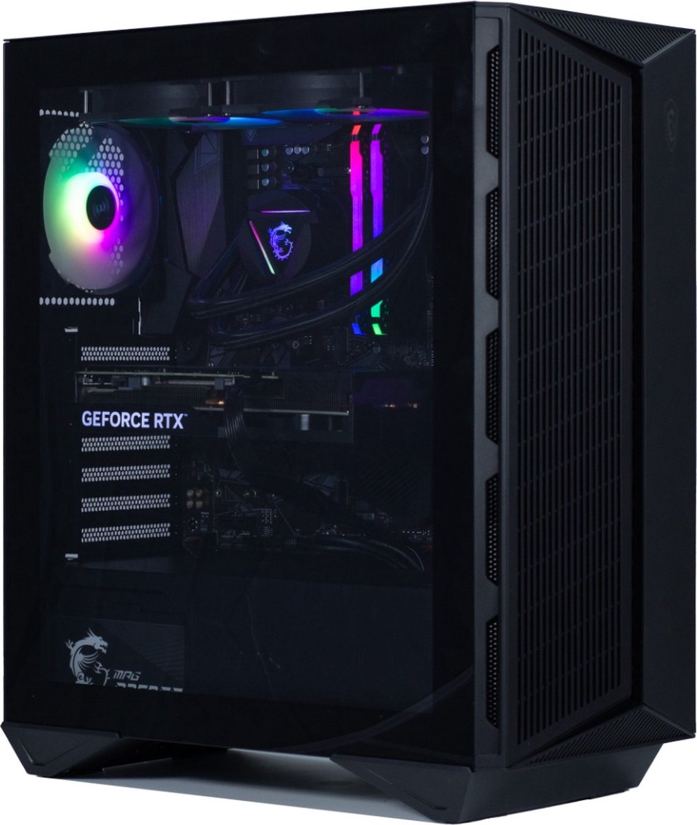 MSI i7 14700K Intel Game PC - GeForce RTX 4080 Super 16GB - 32GB DDR5 RGB - 1TB M2.0 PCI4.0 SSD+2TB M2.0 SSD - WiFi 6E|Bluetooth 5.3 - Win11 PRO (8720937100704)