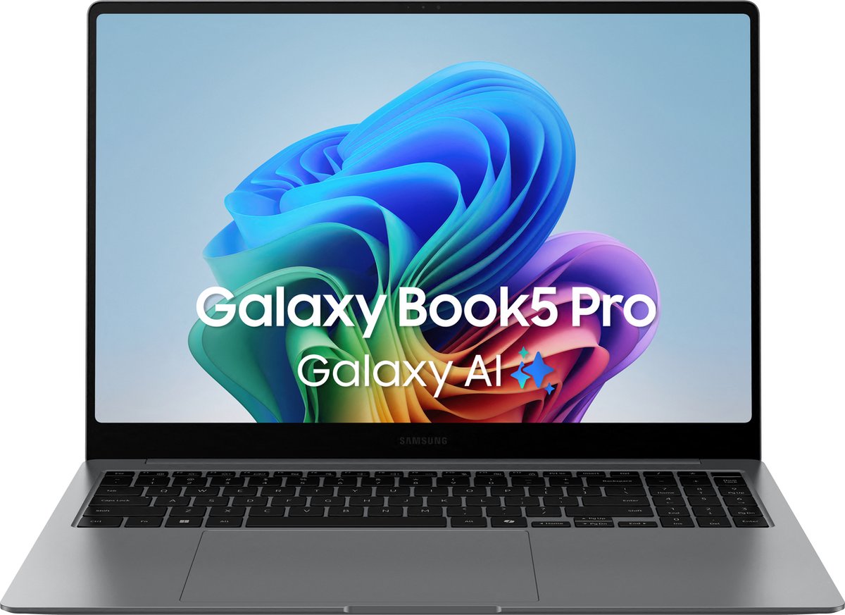 Samsung Galaxy Book5 Pro - Copilot+ Laptop - 16 inch - 512GB SSD - 120 Hz (8806097002901)