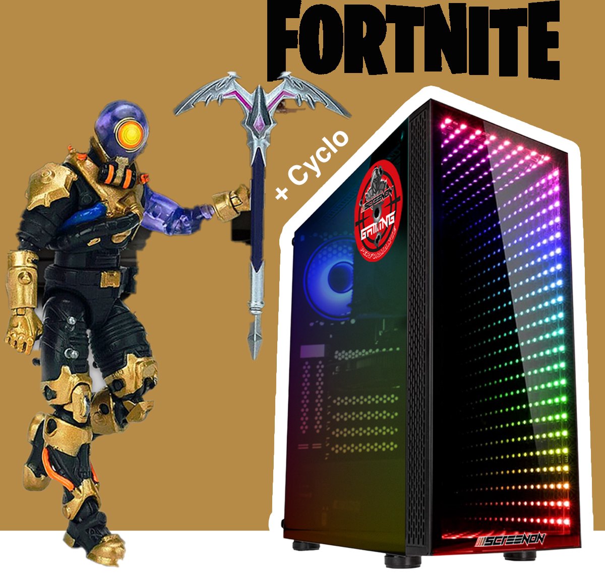 ScreenON - Fortnite Cyclo Hero - GamePC (8720211982293)