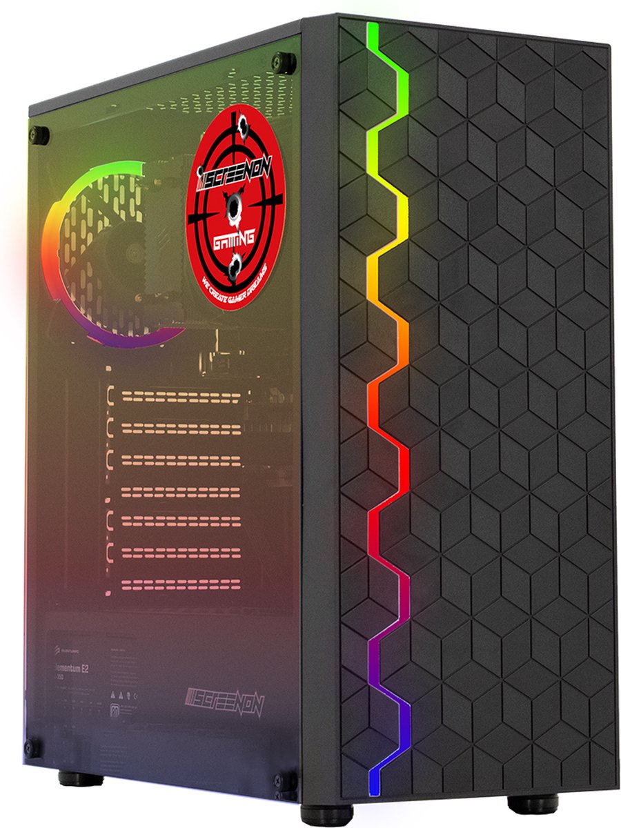 ScreenON - Game PC - Ryzen 3 - 240GB SSD - AMD Radeon RX Vega 8 - Game Computer + WiFi & Bluetooth (8720994104080)