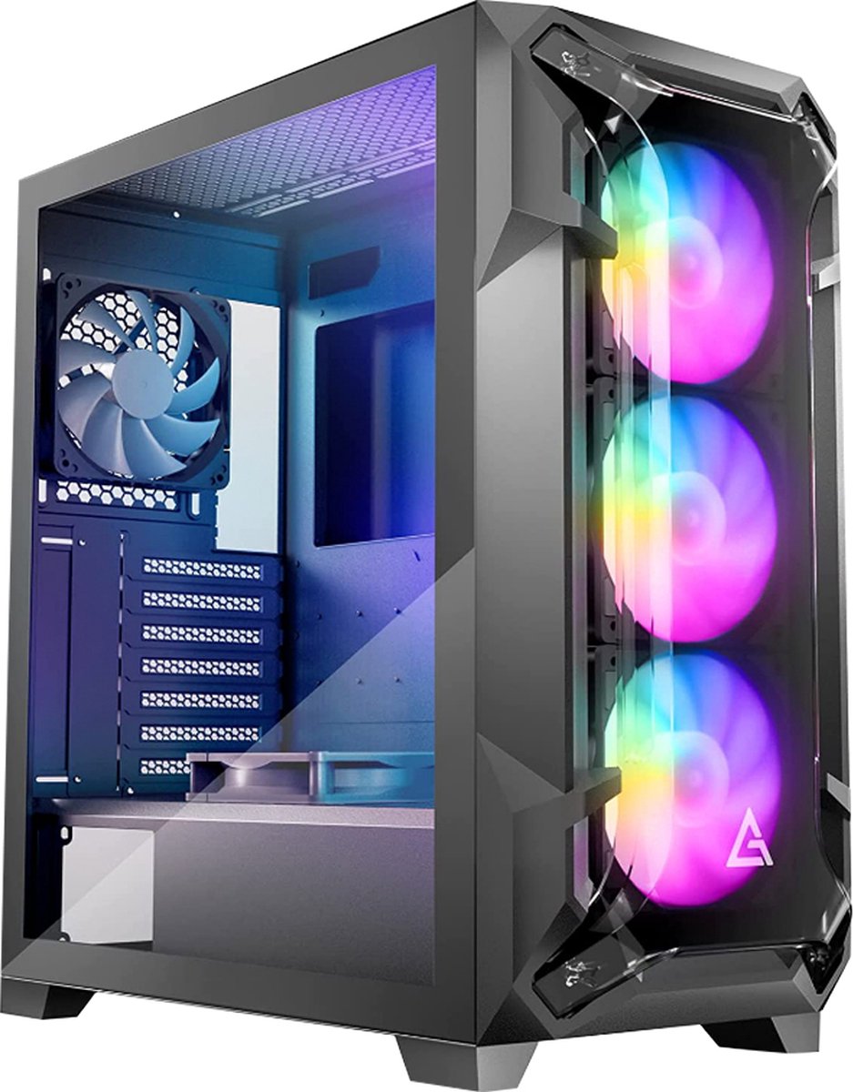 ScreenON - Grey Flux - Ryzen 5 - 500GB M.2 SSD - Radeon Vega 7 - GamePC (8720663664761)