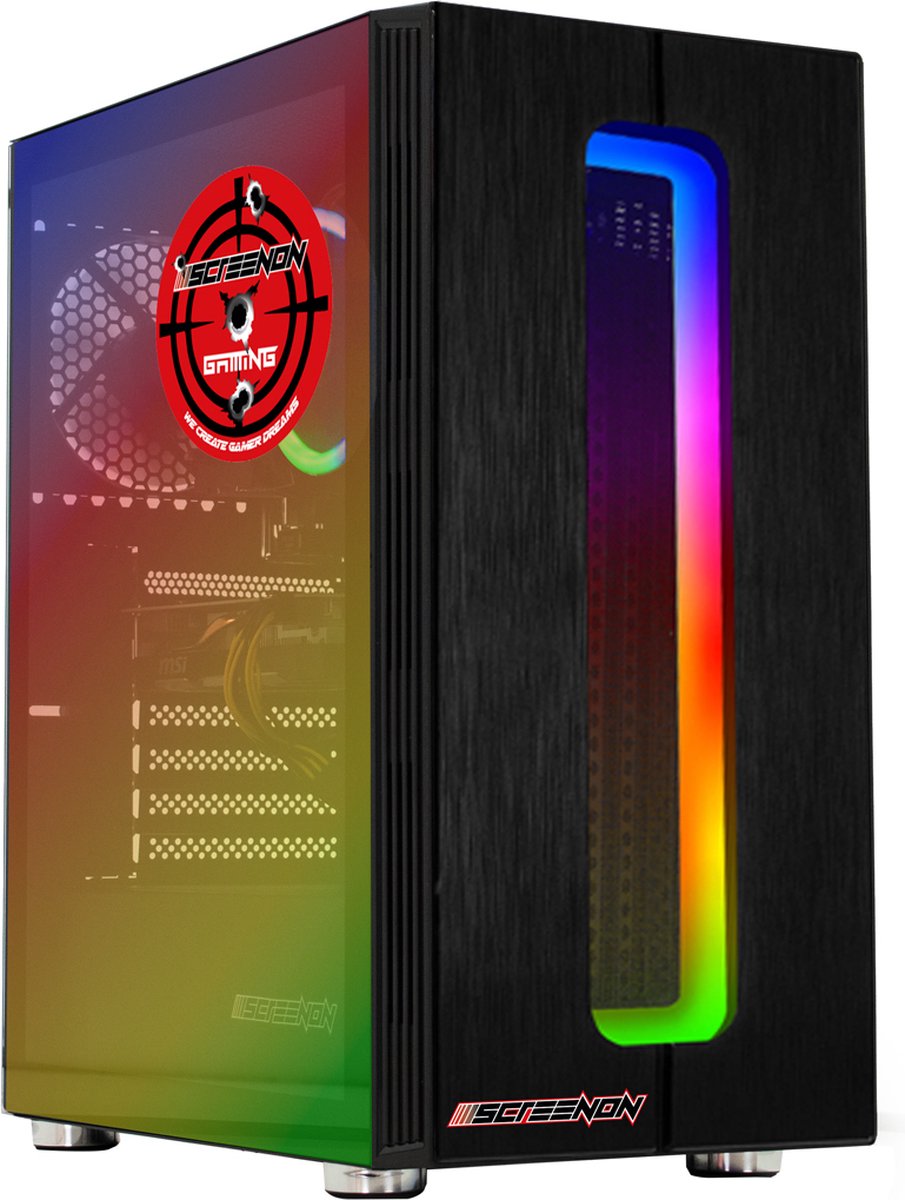 ScreenON - Intel Core i3 - 240GB M.2 SSD + 1TB HDD - GTX 1650 4GB - GamePC.X225104 (8720211984280)
