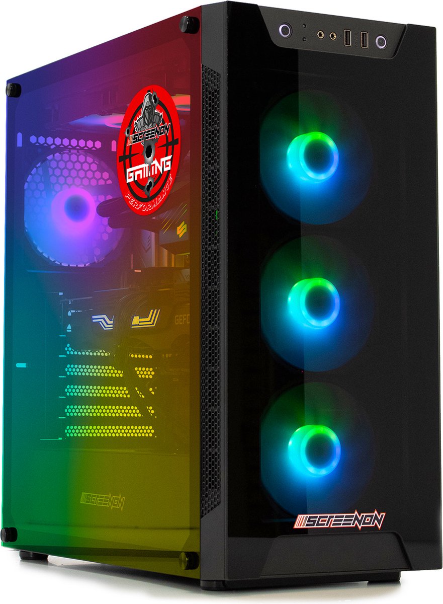ScreenON - Intel Core i5 - 240GB M.2 SSD + 1TB HDD - GTX1650 - GamePC.X48187 (8720211981869)