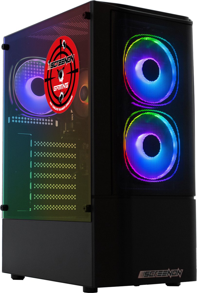 ScreenON - Ryzen 5 - 240GB M.2 SSD + 1TB HDD - GTX 1660 - GamePC.V255131 (8720211985553)