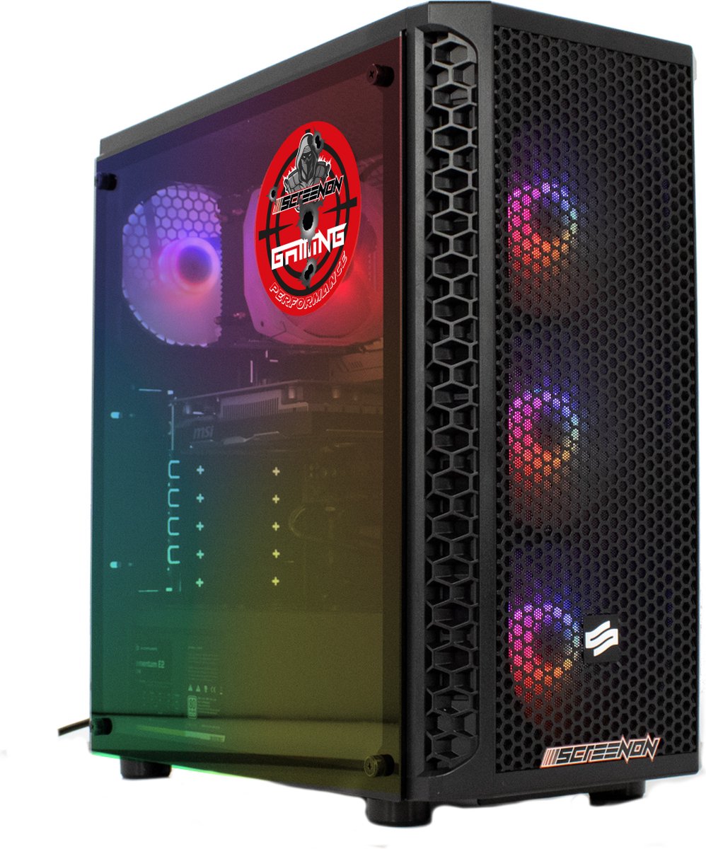 ScreenON - Ryzen 5 - 240GB SSD - 1630 4GB - GamePC.Y24684-S (8720663662897)