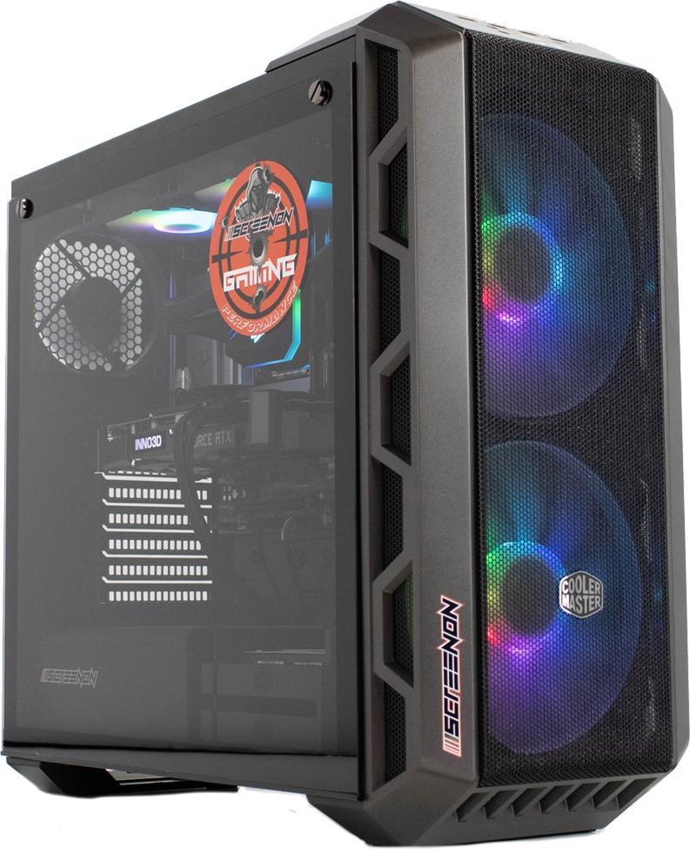 ScreenON - Ryzen 7 - 480GB M.2 SSD + 2TB HDD - RTX 3070Ti 8GB - GamePC.X42582 (8720211989223)