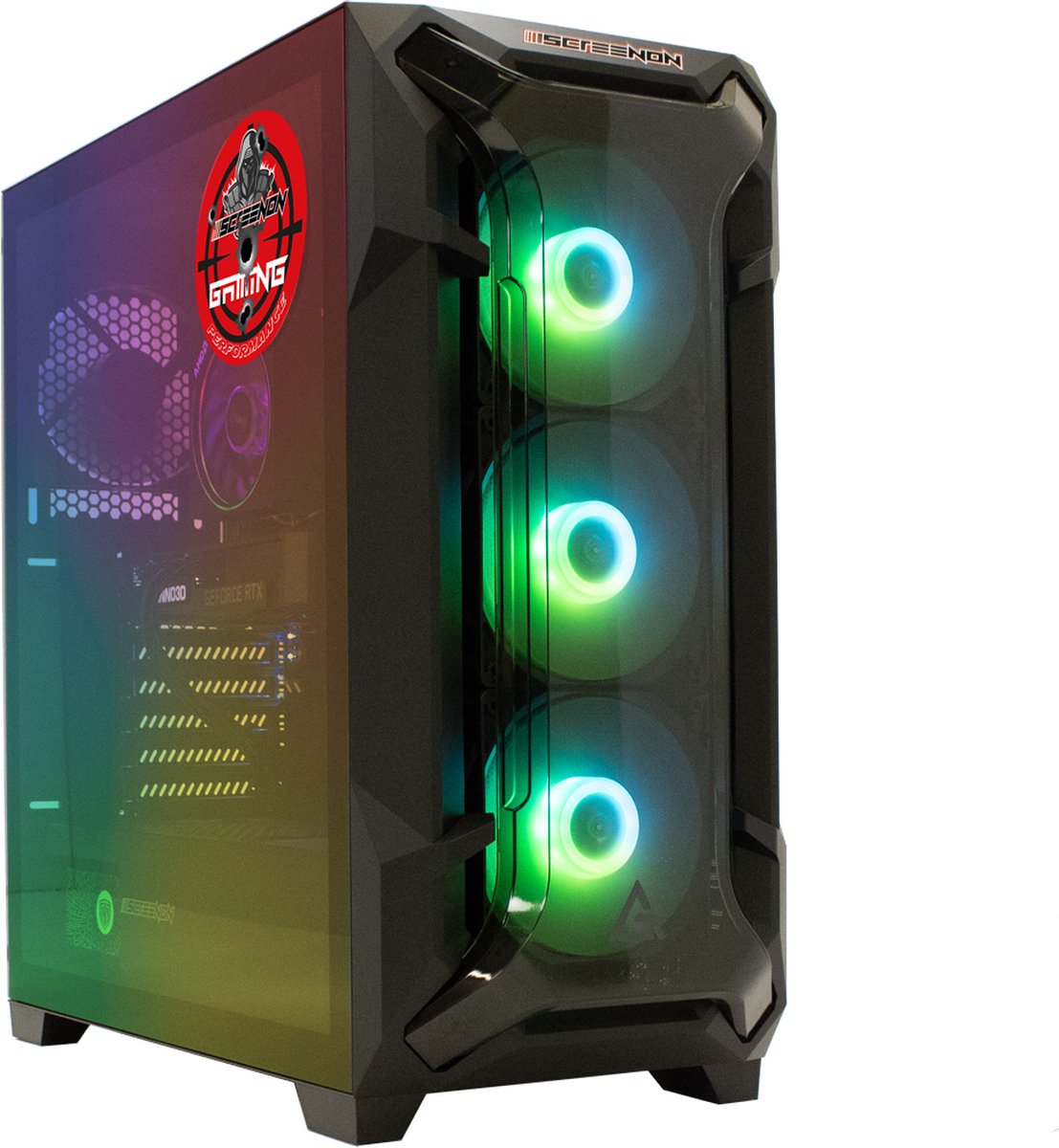 ScreenON - Ryzen 7 - 480GB M.2 SSD + 2TB HDD - RX 6800 16GB - GamePC.X435121 (8720211985324)