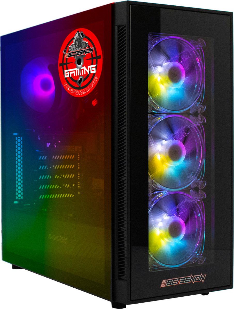 ScreenON - Ryzen 7 - 512GB M.2 + 1TB HDD - RTX 3070Ti 8GB - GamePC.V602108 (8720211989254)