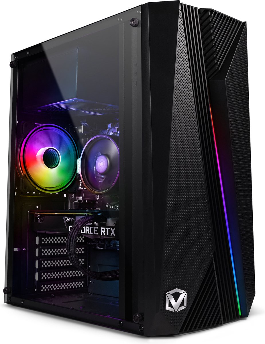 Vibox V-47 Game PC - AMD Ryzen 5 4500 Processor 4.1GHz - Nvidia RTX 3050 6GB - 16GB RAM - 1TB SSD - Windows 11 - WiFi (5056692194300)