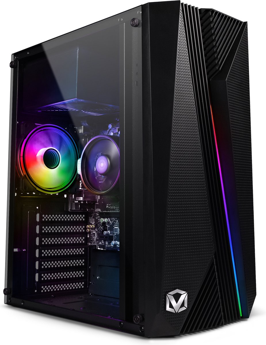 Vibox VI-13 Game PC - AMD Ryzen 3200GE Processor 4GHz - Radeon Vega 8 Grafische kaarts - 8GB RAM - 2TB HDD - Windows 11 - WiFi (5056692194058)