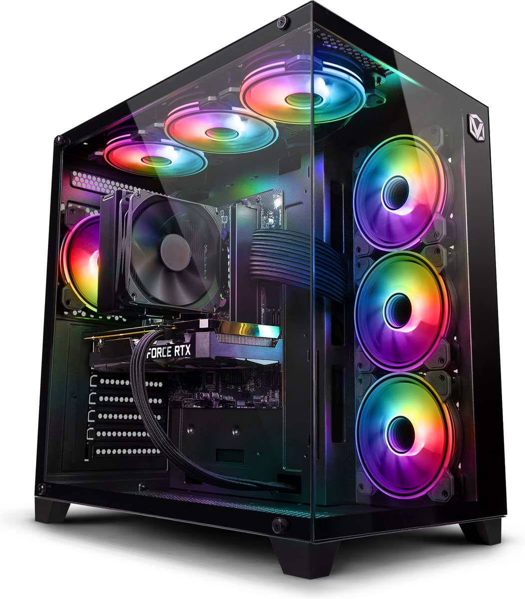 Vibox X-37 Game PC - Intel i9 14900KF Processor 5.8GHz - Nvidia RTX 4060 OC 8GB - 32GB RAM - 1TB NVMe M.2 SSD - 700W PSU - Windows 11 - WiFi (5056692191804)