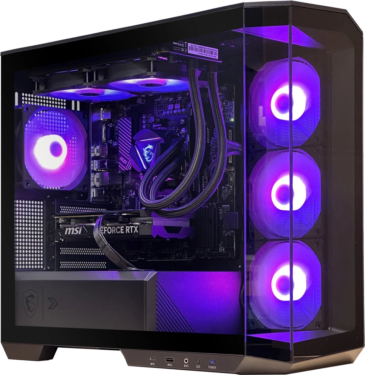 Xgaming Gladiator Gaming PC - AMD Ryzen 9 9900X - Nvidia GeForce RTX 4060 Ti - 64GB DDR5 - 4TB NVME SSD (8721225541223)