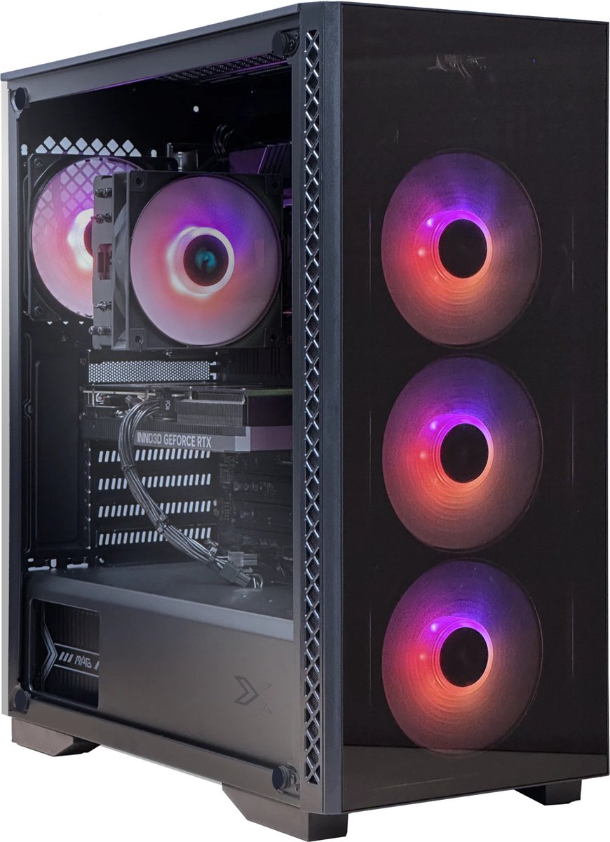 Xgaming Raptor Gaming PC - Intel i7 12700KF - Nvidia GeForce RTX 4060 - 16GB DDR4 - 1TB NVME SSD (8721225540608)