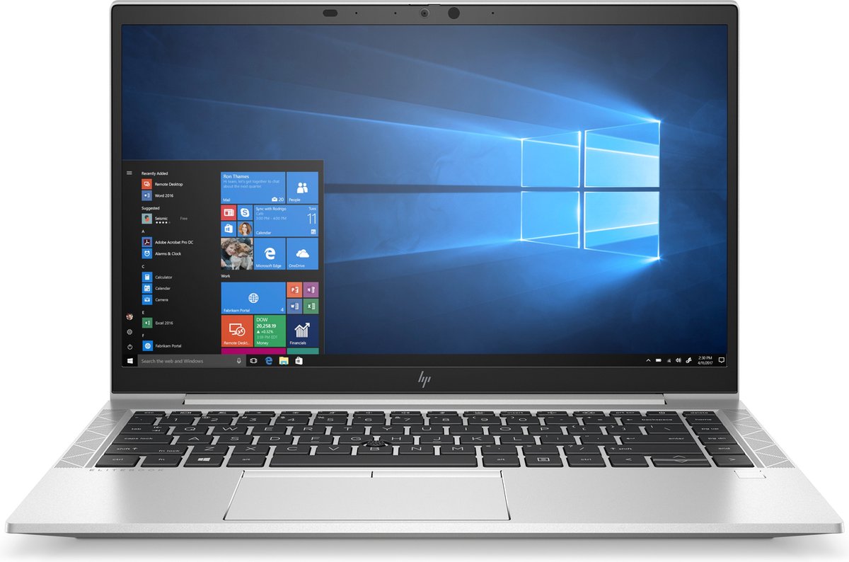 HP EliteBook 840 G7 - Zakelijke laptop - 14 inch - Intel Core i5-10210U - 8 GB RAM, 256 GB SSD - Windows 10 Pro - Zilver (0195122627263)