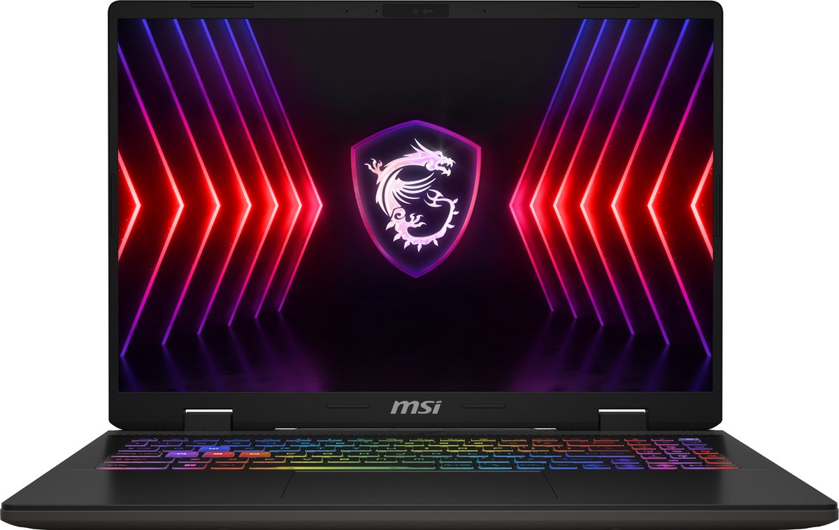 MSI Sword 16 HX B14VFKG-016BE - Gaming Laptop - 16 inch - 144 Hz - azerty (4711377190855)