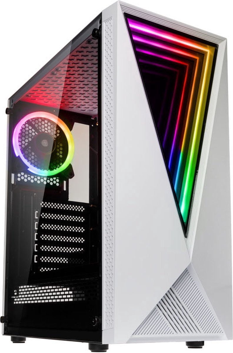 peta GamePC Void wit RGB - Ryzen 7 5700G - 16GB - 1.0TB M.2 SSD - Radeon RX Vega 8 - WiFi - Windows 11 Pro (8720364945886)