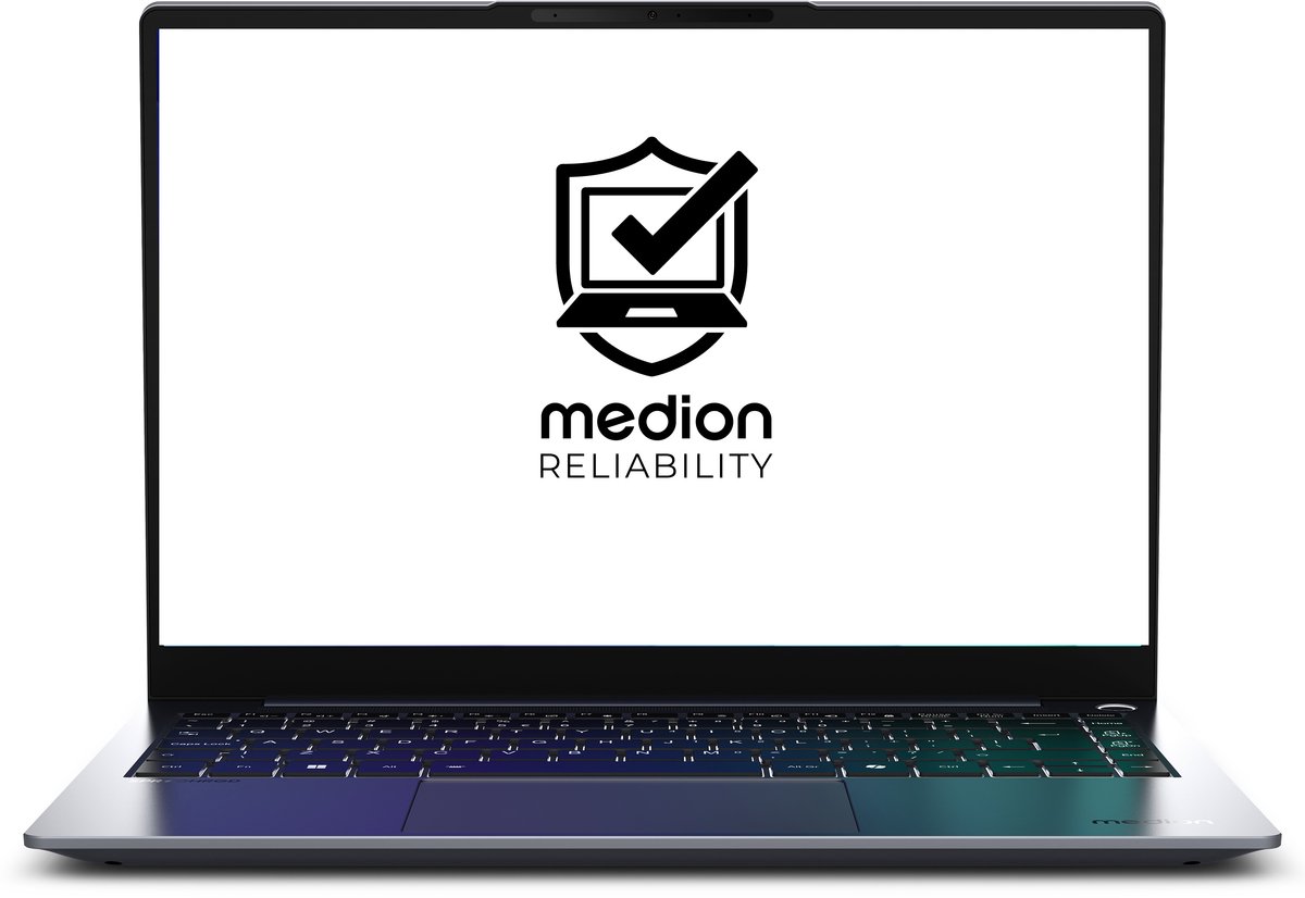 MEDION SPRCHRGD 14 S1 - laptop - 14 inch 120Hz 2,8K WQXGA+ - Copilot+ PC - Qualcomm Snapdragon X Plus - 16 GB DDR5 RAM - 512 GB SSD (4061275235296)