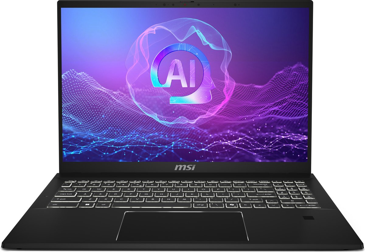 MSI Summit A16 AI+ A3HMTG-049BE - Laptop - 16 inch - azerty (4711377257992)