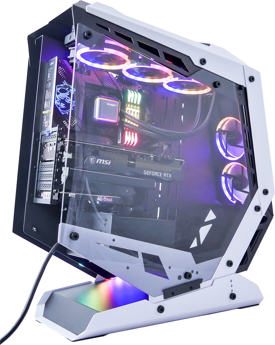 Elite Shark 700 / RGB Game PC - Intel i9 14900K @ 6GHz TURBO - RTX 5090 32GB - 64GB DDR5 RGB RAM - 4TB SSD PCI4.0 - WiFi 6E|Bluetooth 5.3|LAN 2.5Gbps - CA700 (8720153603393)