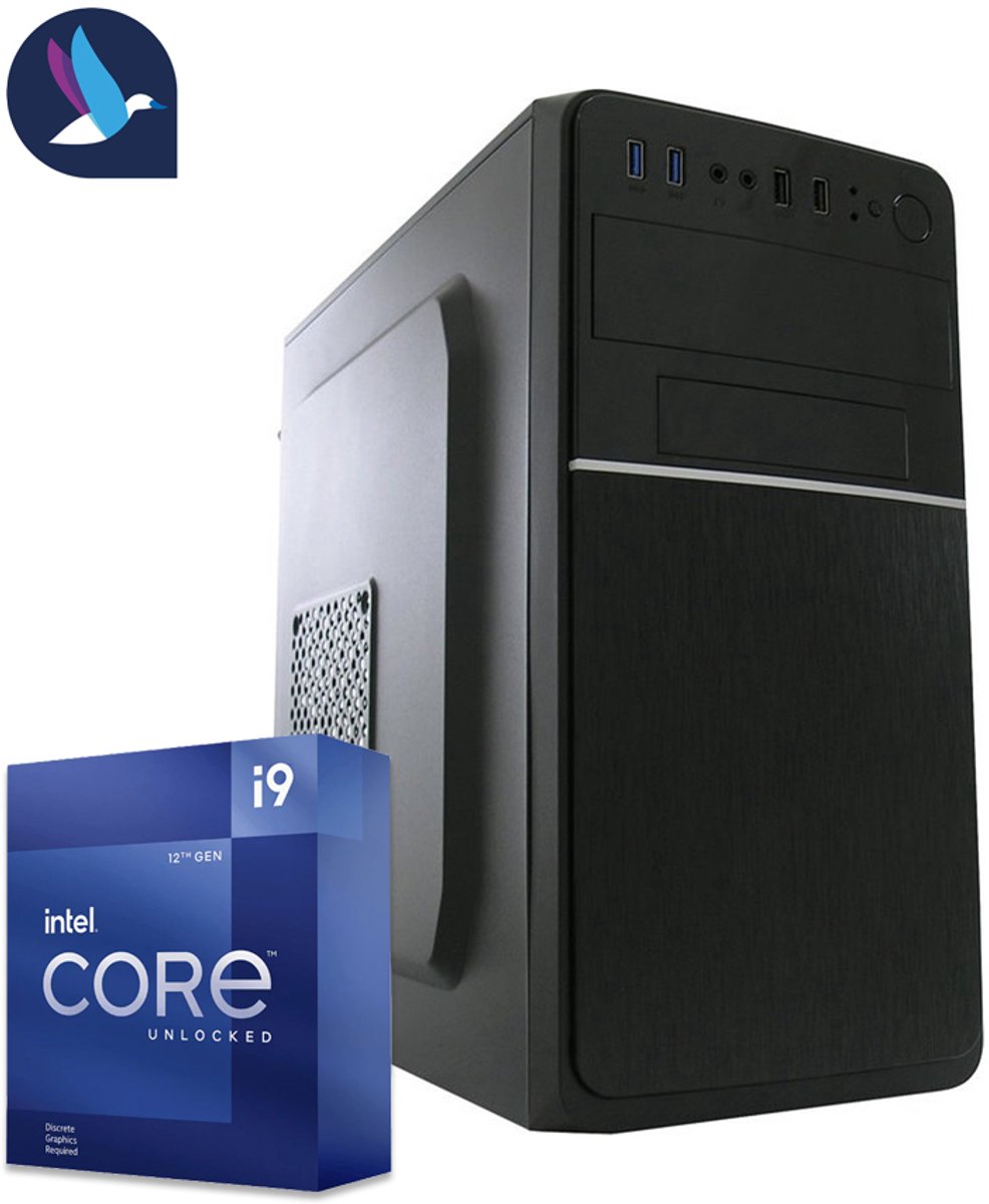 Intel Desktop PC | Intel Core i9-12900K | 16 GB DDR4 | 512 GB SSD - NVMe | WiFi | Bluetooth | Windows 11 Pro (8721161189954)