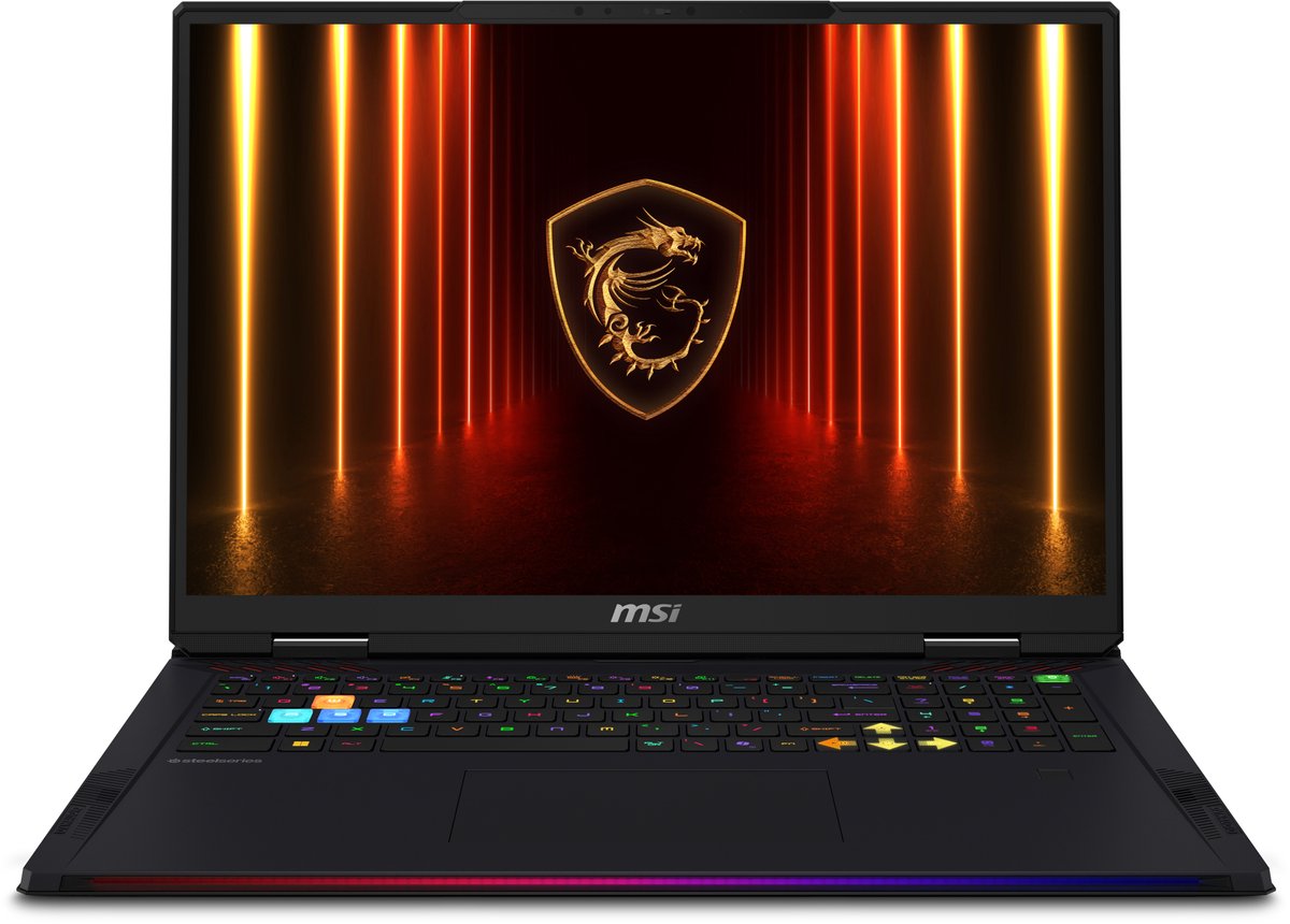 MSI Raider 18 HX AI A2XWIG-231BE - Gaming Laptop - 18 inch - 120 Hz - azerty (4711377310956)