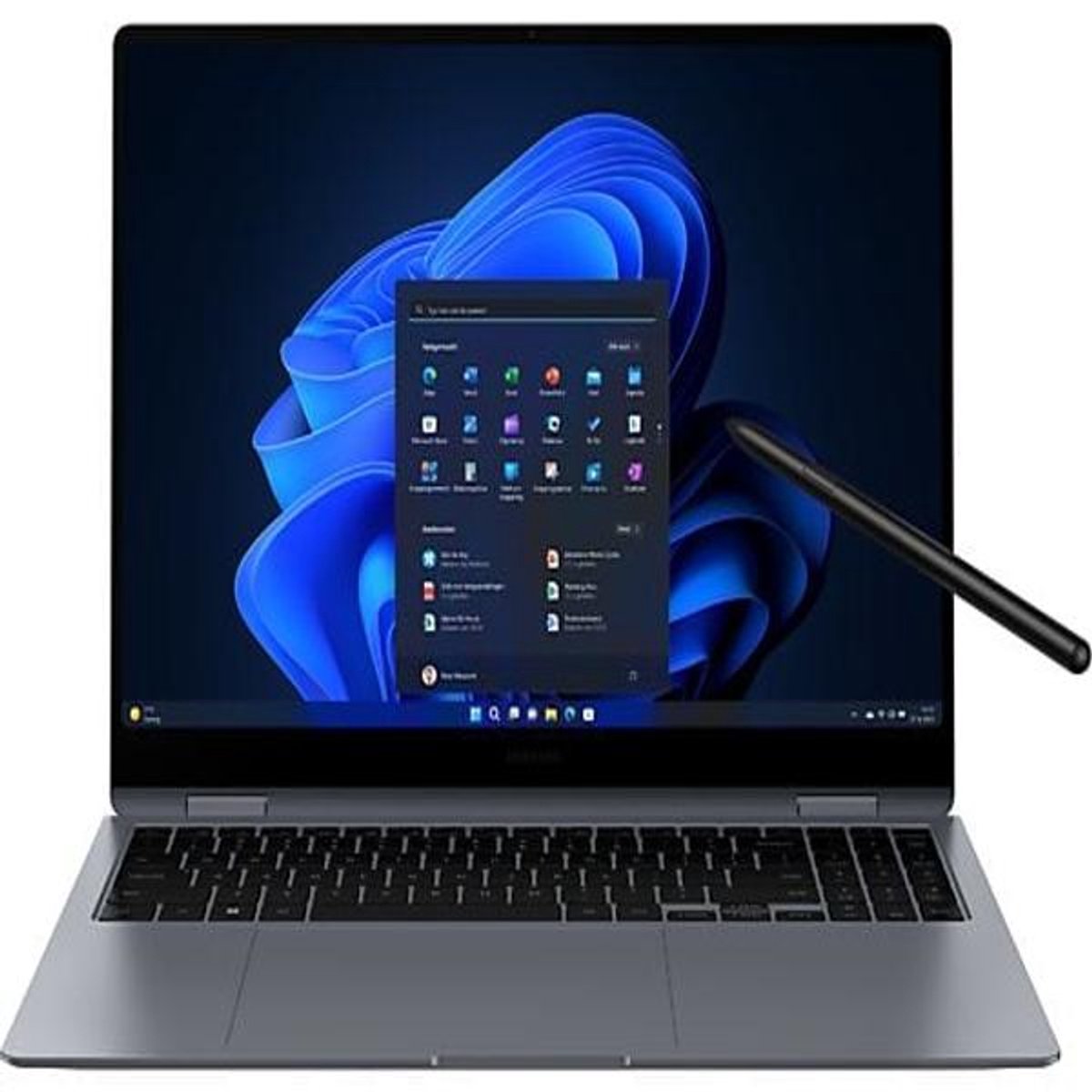 SAMSUNG Galaxy Book4 Pro 360 Grijs - 16 inch - Intel Core Ultra 7 - 16 GB - 512 GB (8806095497808)