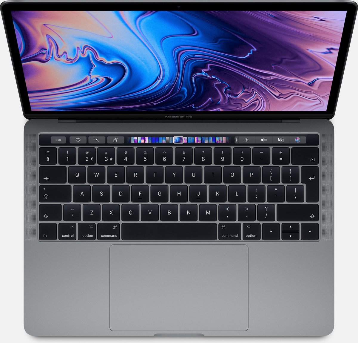Apple MacBook Pro (2019) MUHN2N/A - 13.3 inch - 128 GB / Spacegrijs - Azerty (0190199164291)