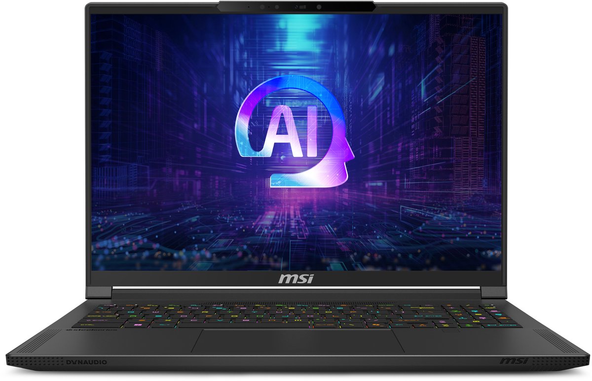 MSI STEALTH A16 AI+ A3XWHG-012BE - Gaming Laptop - 16 inch - 240 Hz - azerty (4711377315838)
