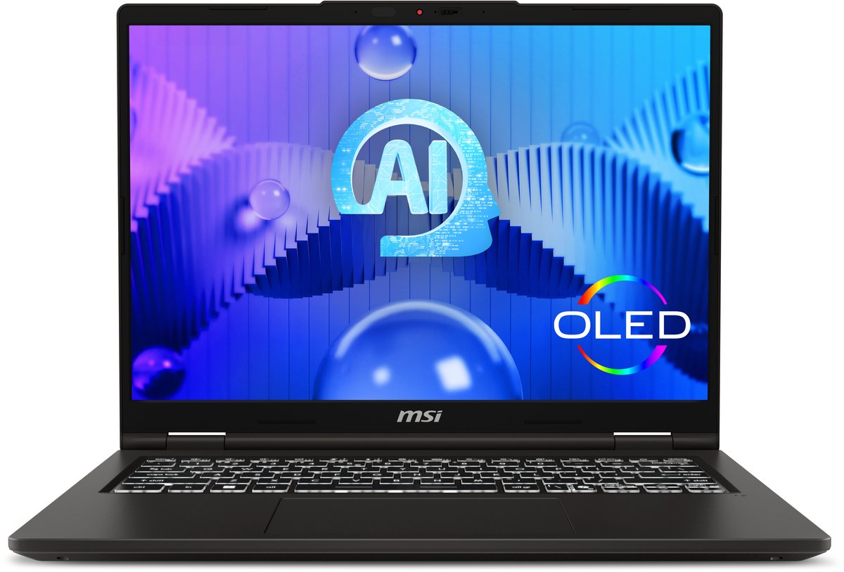 MSI Venture 14 AI A1MG-017BE - Laptop - 14 inch - 120 Hz - azerty (4711377322133)