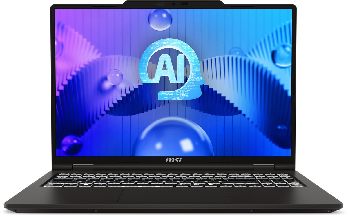 MSI Venture Pro 16 AI A1VEG-014BE - Laptop - 16 inch - 120 Hz - azerty (4711377321761)