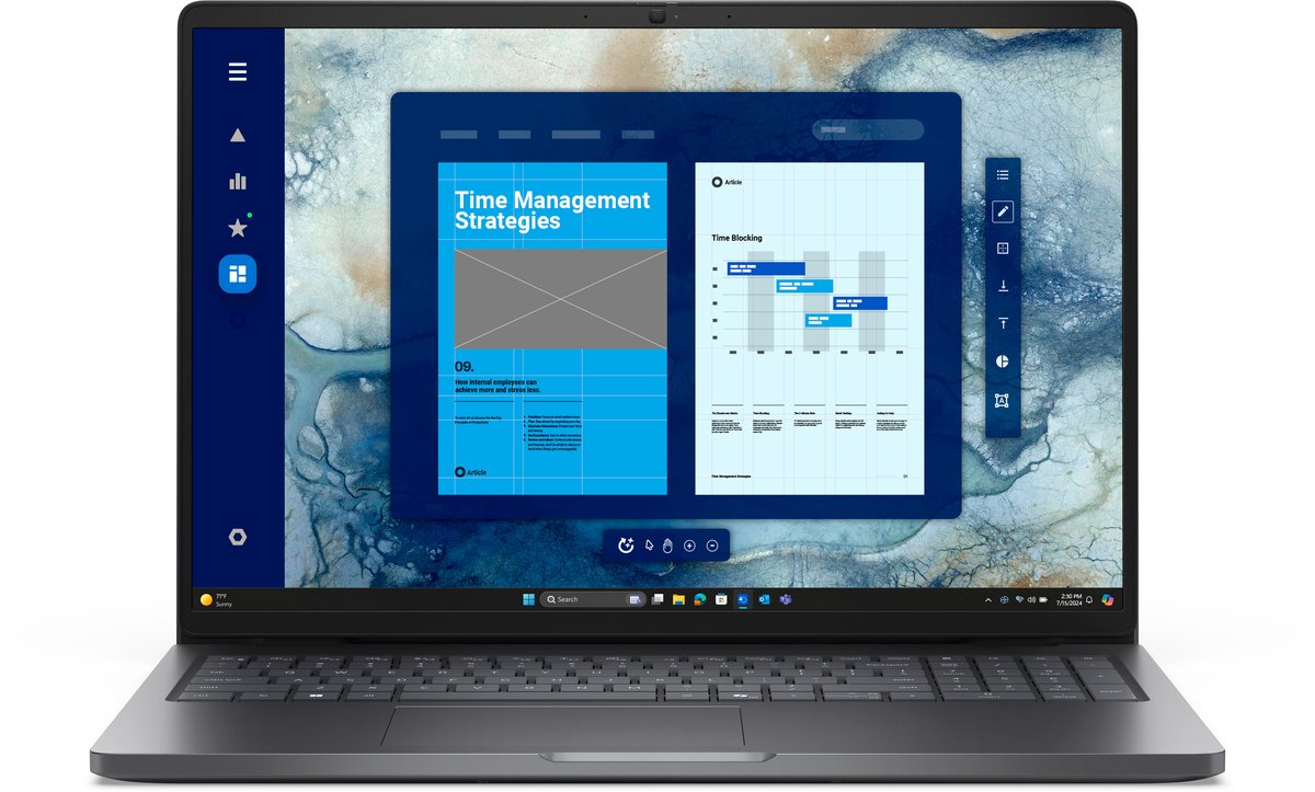 DELL Pro PC16250 Intel Core 5 120U Laptop 40,6 cm (16