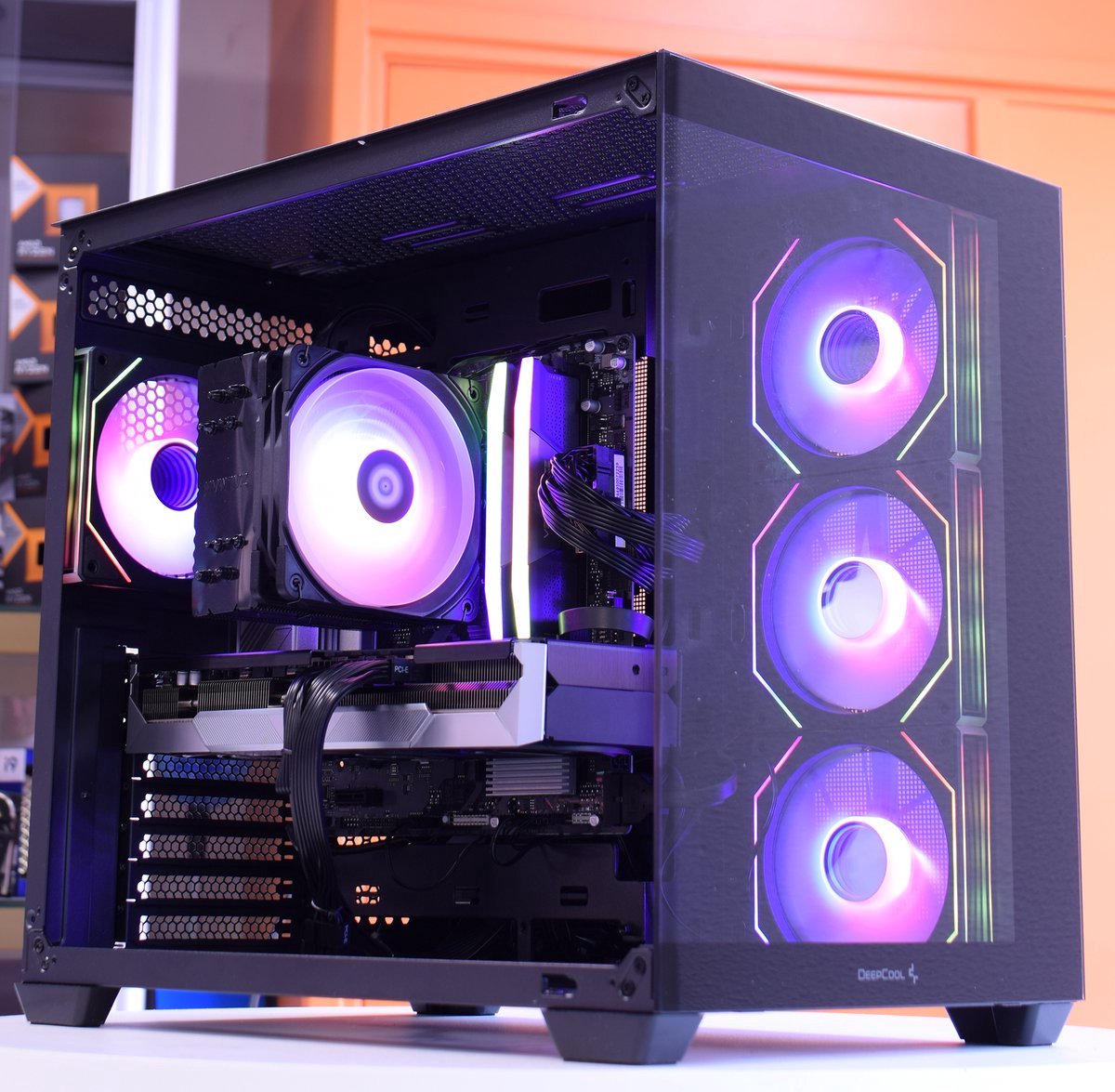 GamingLand G282-W11 Gaming PC - Ryzen 7 9700X - 32GB - 2TB SSD nvme - Wifi & Bluetooth - RTX 5060 Ti 16GB - Windows 11 pro (8721082860765)