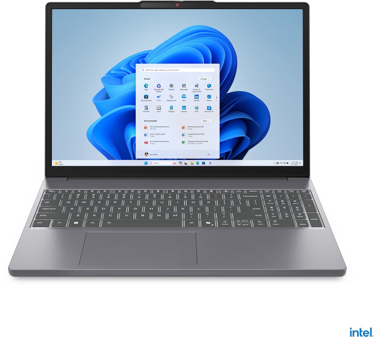 Lenovo IdeaPad Slim 3 16IRH10 83K2006RMH - Laptop - 16 inch (0199271275368)